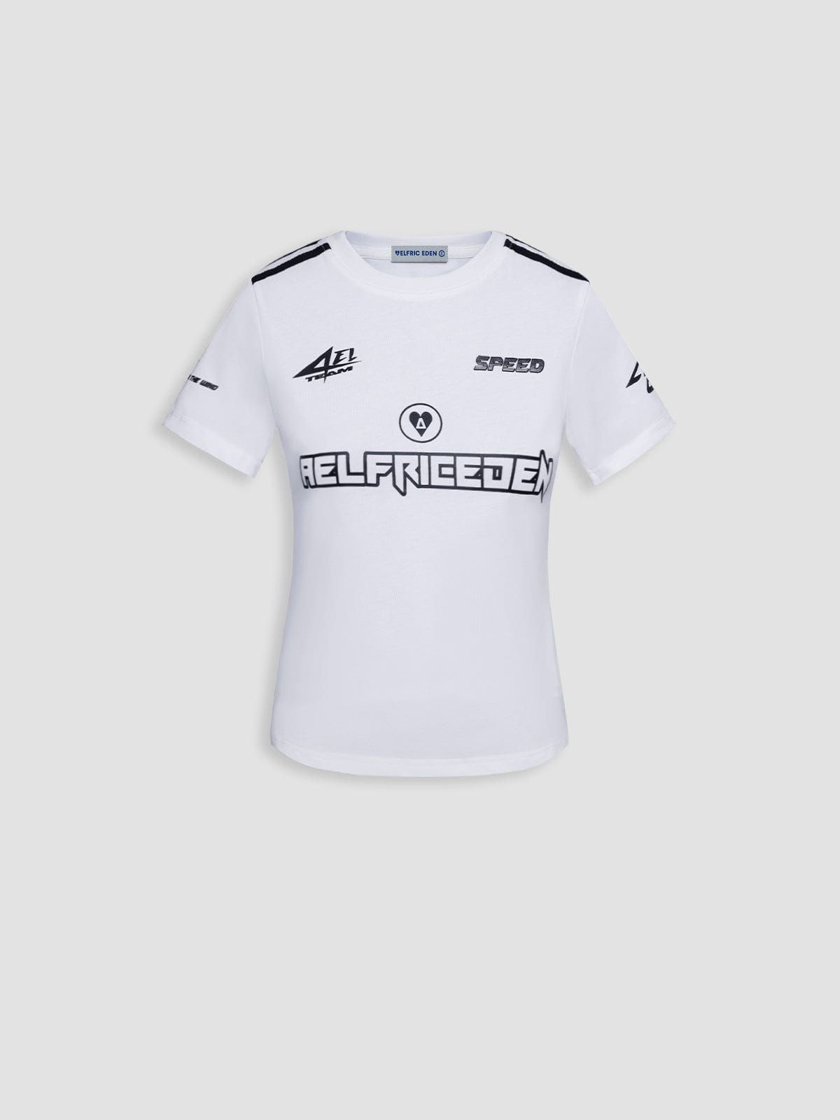 Aelfric Eden Stripe Patchwork Racing Tee sold by Aelfric Eden