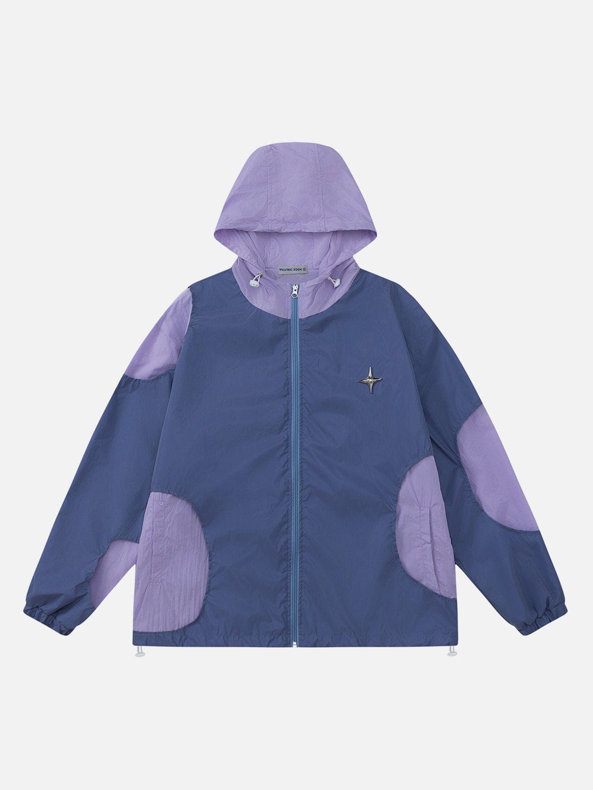 Aelfric Eden Color Blocking Distressed Anorak sold by Aelfric Eden product image thumbnail 3