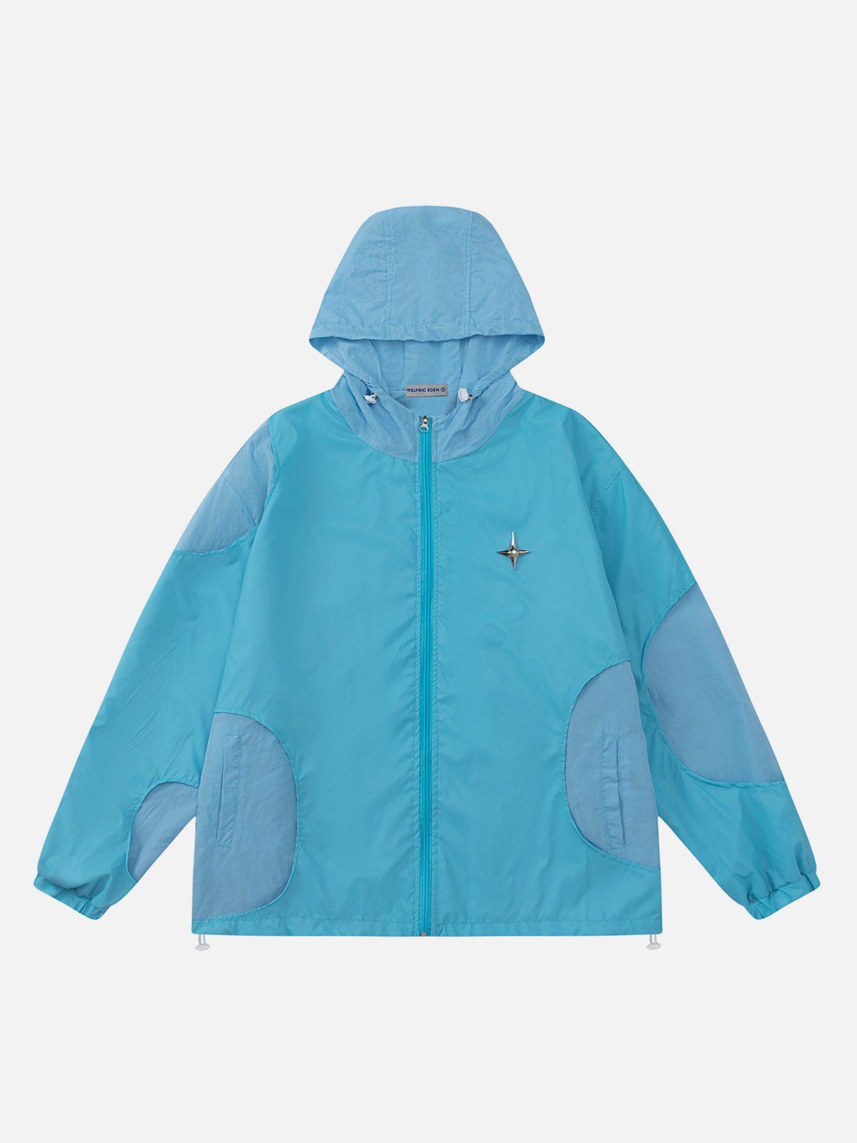 Aelfric Eden Color Blocking Distressed Anorak sold by Aelfric Eden product image thumbnail 2