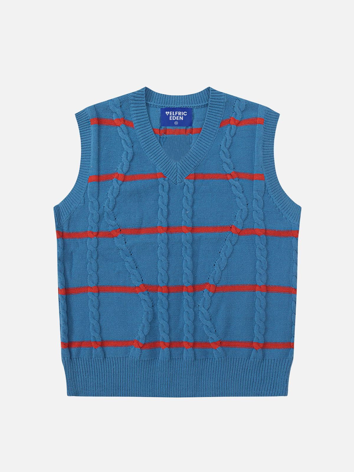 Aelfric Eden Stripe Sweater Vest sold by Aelfric Eden product image thumbnail 3