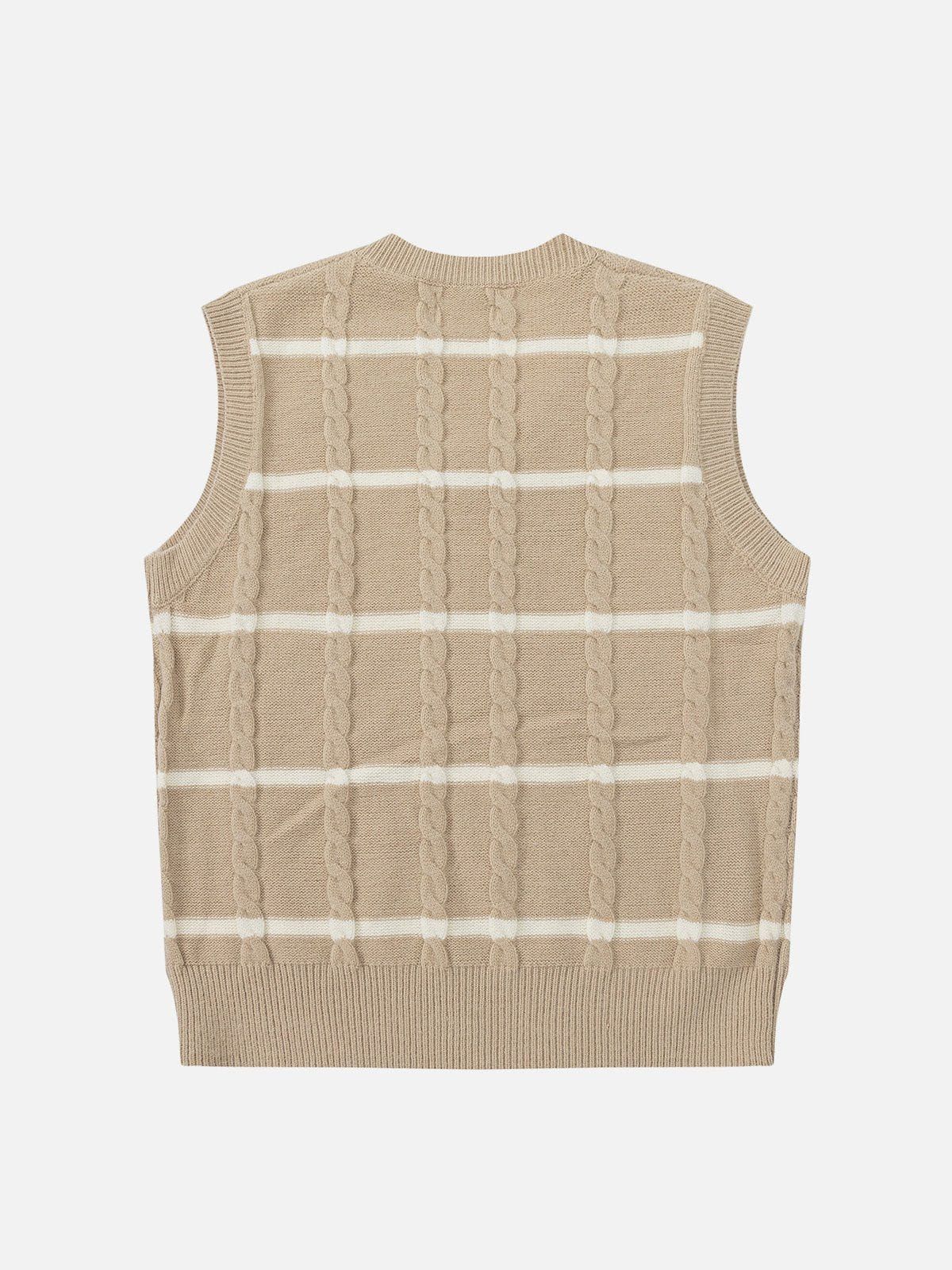 Aelfric Eden Stripe Sweater Vest sold by Aelfric Eden product image thumbnail 4