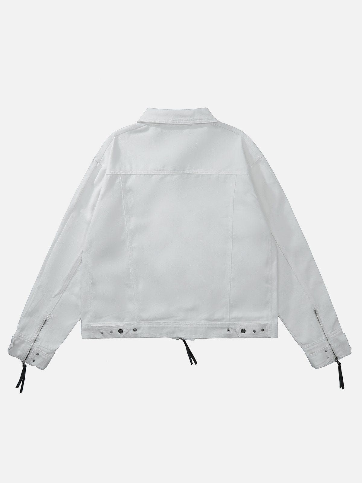 Aelfric Eden Multi Zip Up Denim Jacket sold by Aelfric Eden product image thumbnail 4