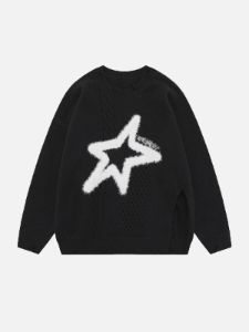Aelfric Eden Star Embroidery Sweater sold by Aelfric Eden