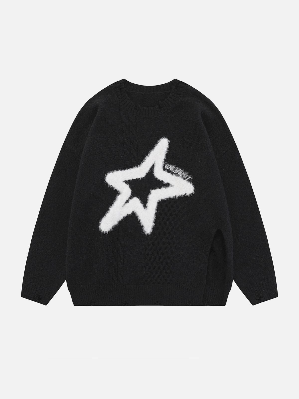 Aelfric Eden Star Embroidery Sweater sold by Aelfric Eden product image thumbnail 5