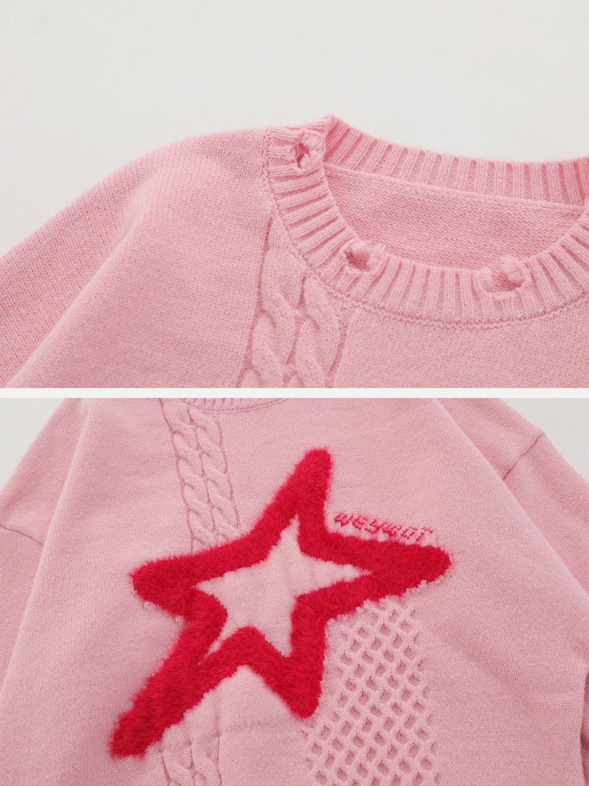 Aelfric Eden Star Embroidery Sweater sold by Aelfric Eden product image thumbnail 6