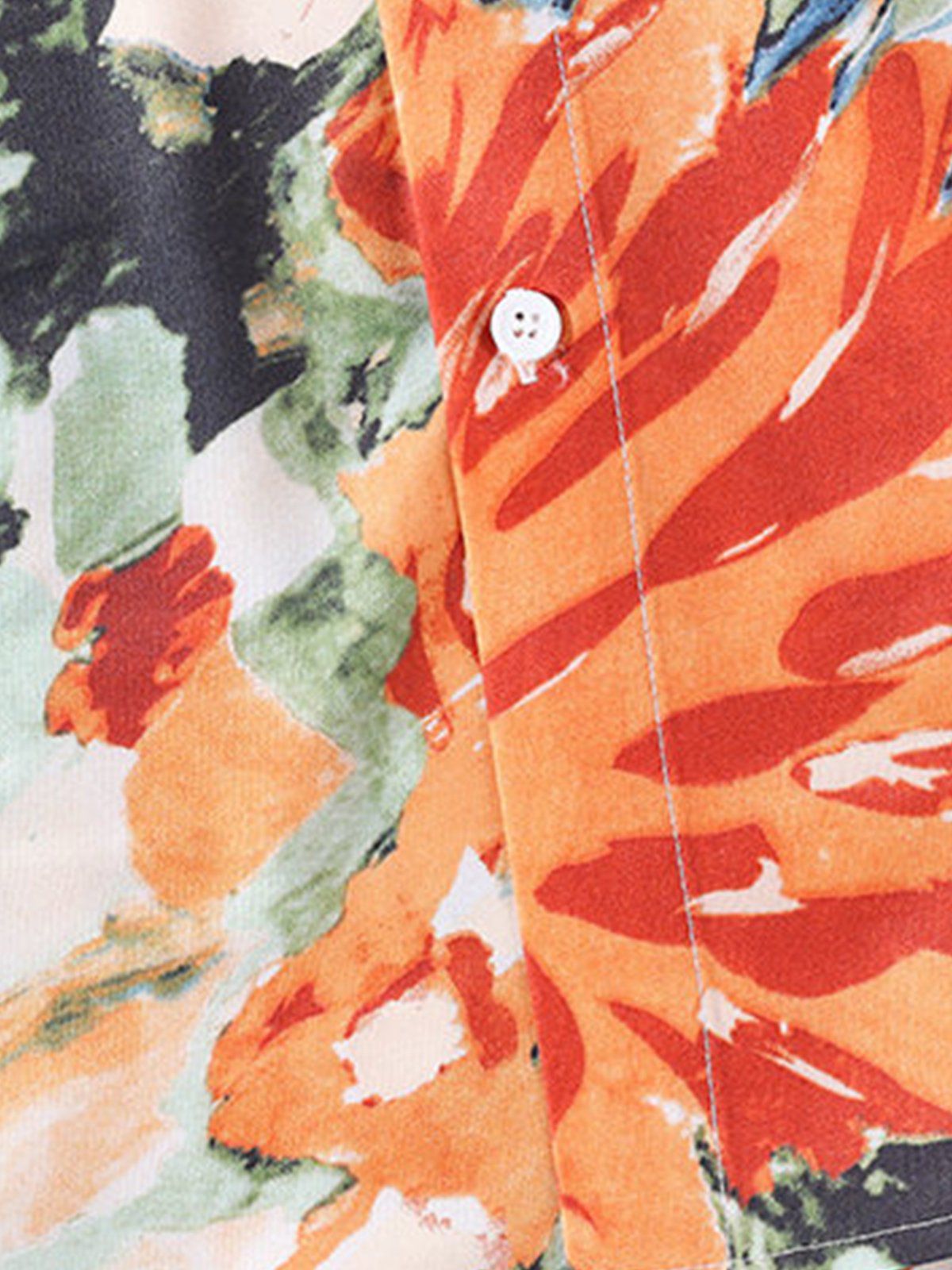 Aelfric Eden Flowers Print Short Sleeve Shirt sold by Aelfric Eden product image thumbnail 4