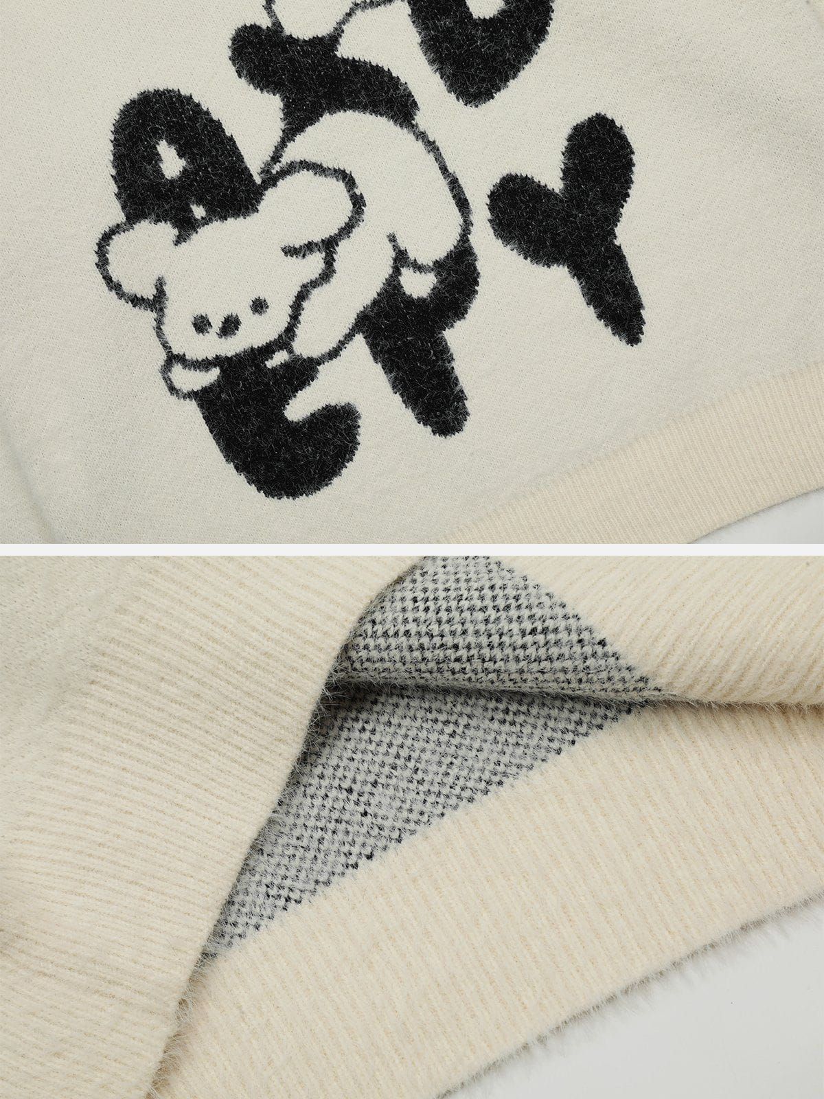 Aelfric Eden Dog Jacquard Sweater sold by Aelfric Eden product image thumbnail 4