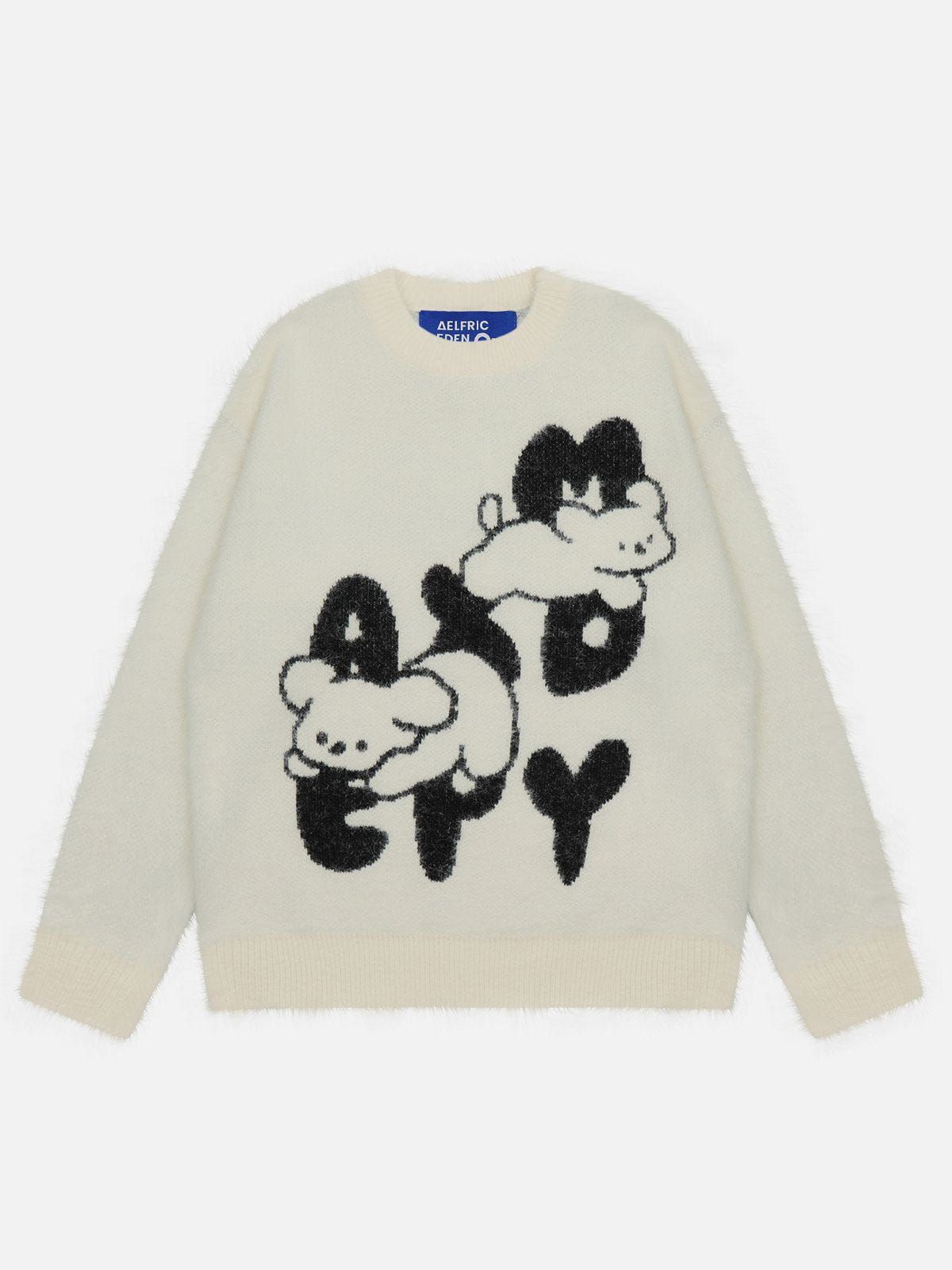 Aelfric Eden Dog Jacquard Sweater sold by Aelfric Eden