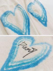 Aelfric Eden Plush Heart Knit Sweater sold by Aelfric Eden