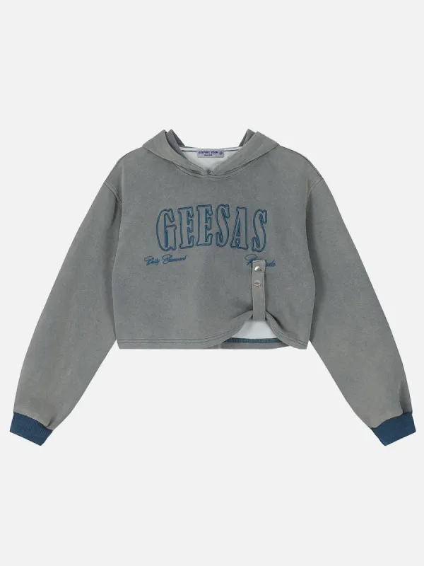 3D Dimensional Pattern Washed Hoodie sold by Aelfric Eden