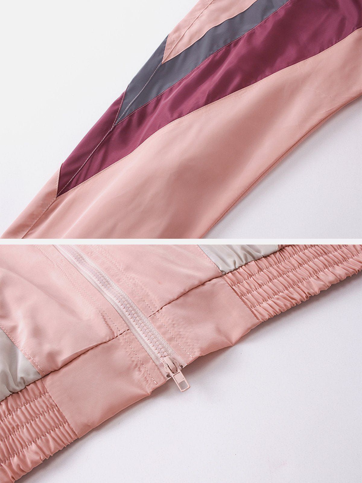 Aelfric Eden Reflective Striped Patchwork Jacket sold by Aelfric Eden product image thumbnail 5