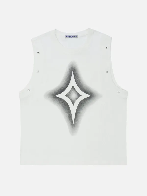 Aelfric Eden Star Print Vest sold by Aelfric Eden