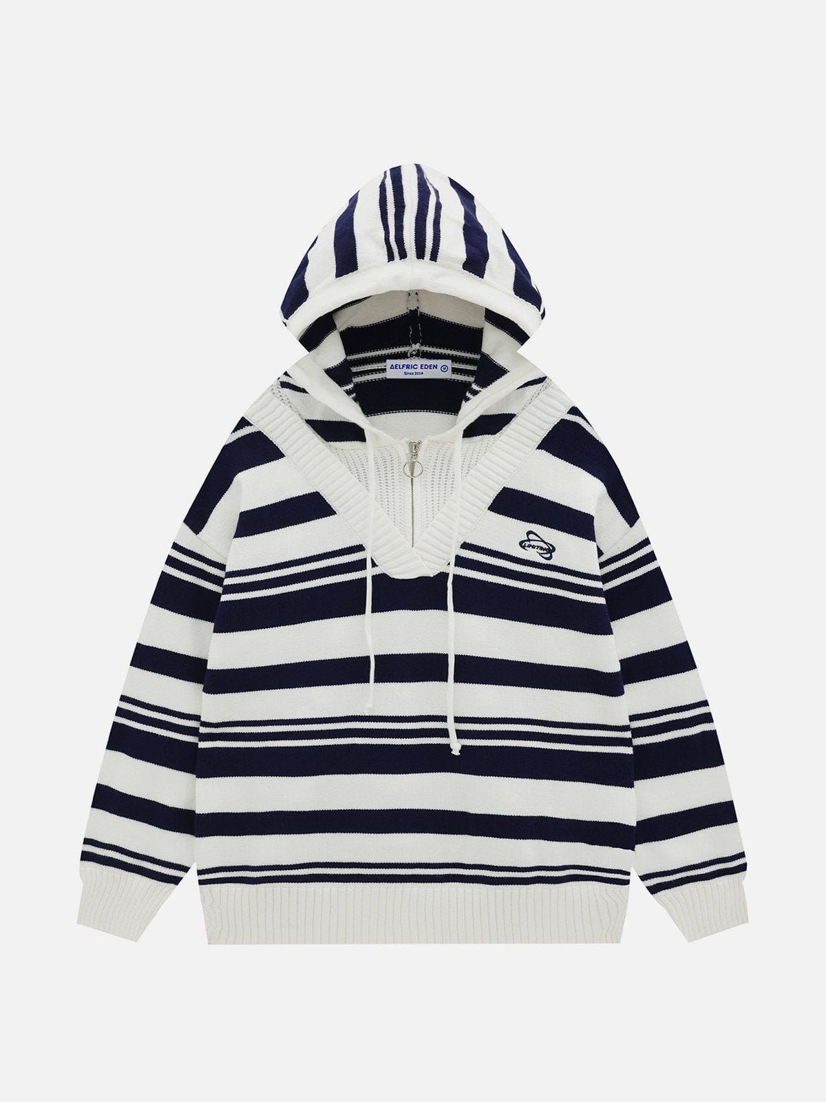 Aelfric Eden Stripes Knitting Hoodie sold by Aelfric Eden