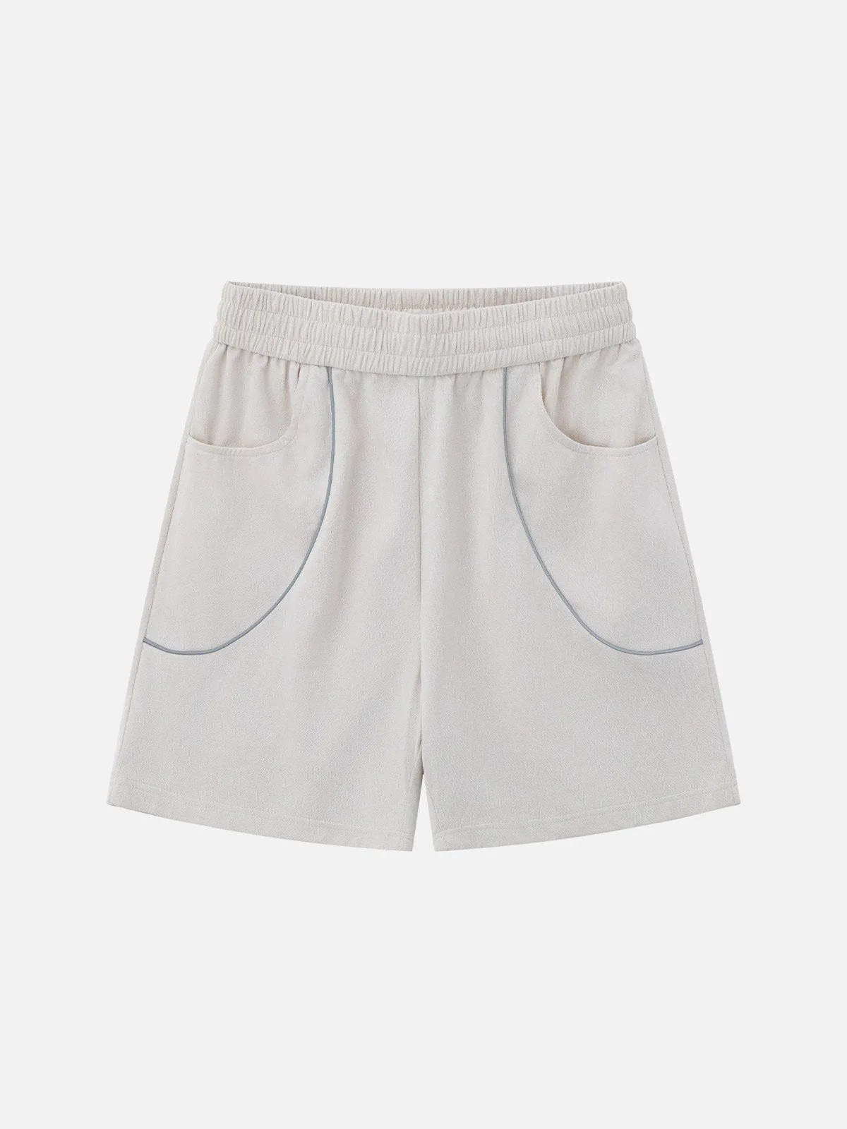Aelfric Eden Reflective Strip Suede Shorts sold by Aelfric Eden product image thumbnail 2