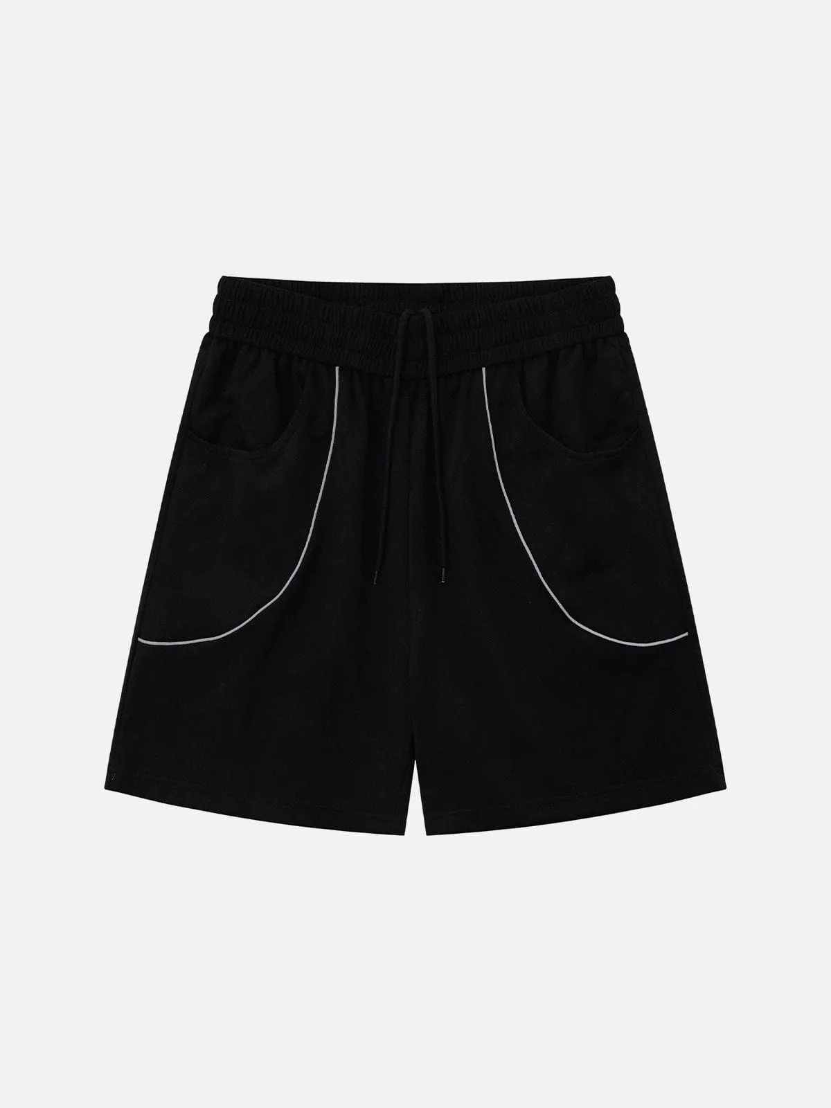 Aelfric Eden Reflective Strip Suede Shorts sold by Aelfric Eden