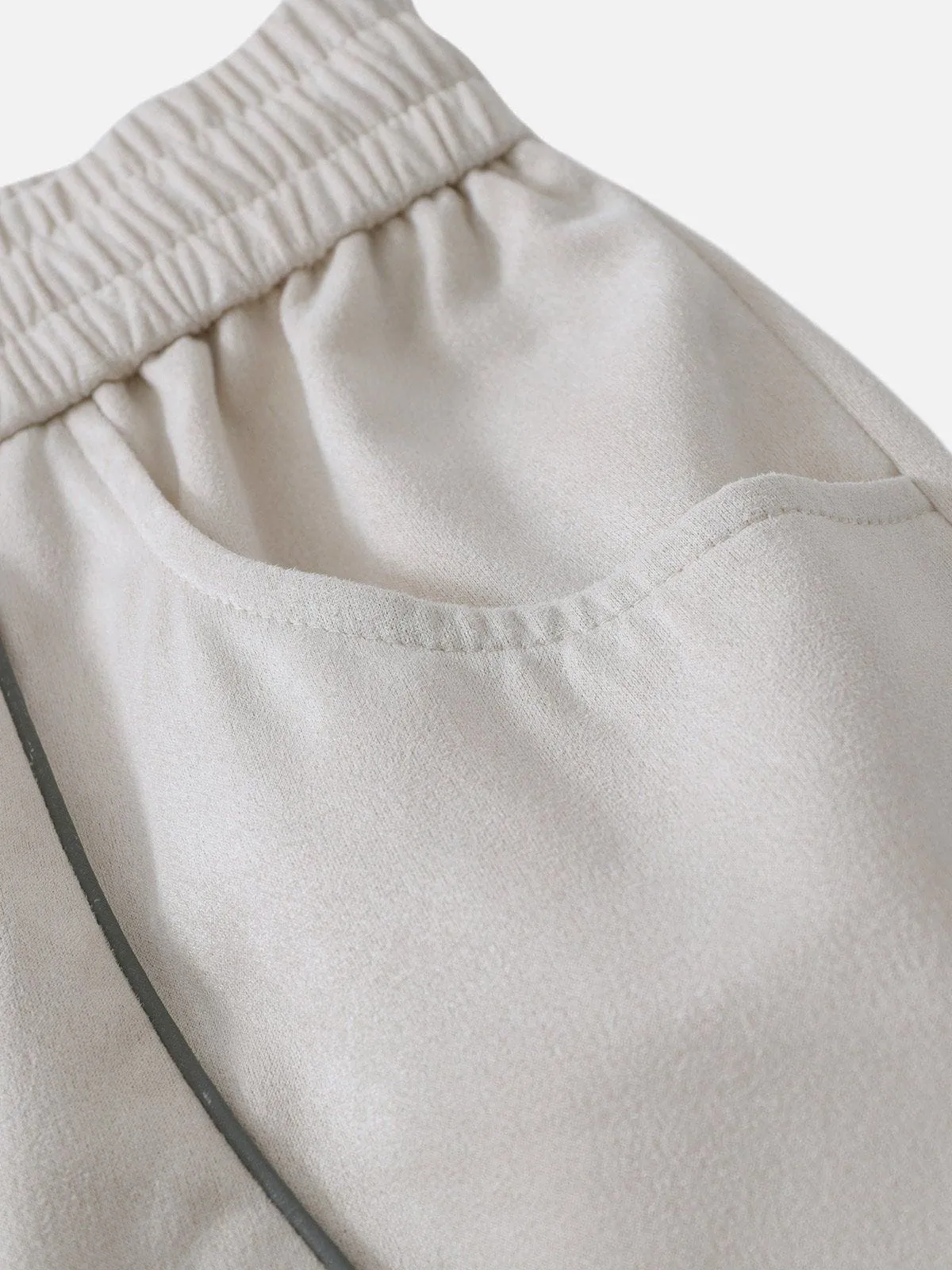 Aelfric Eden Reflective Strip Suede Shorts sold by Aelfric Eden product image thumbnail 5