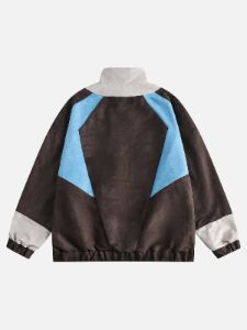 Aelfric Eden Patchwork Stand Collar Jacket sold by Aelfric Eden