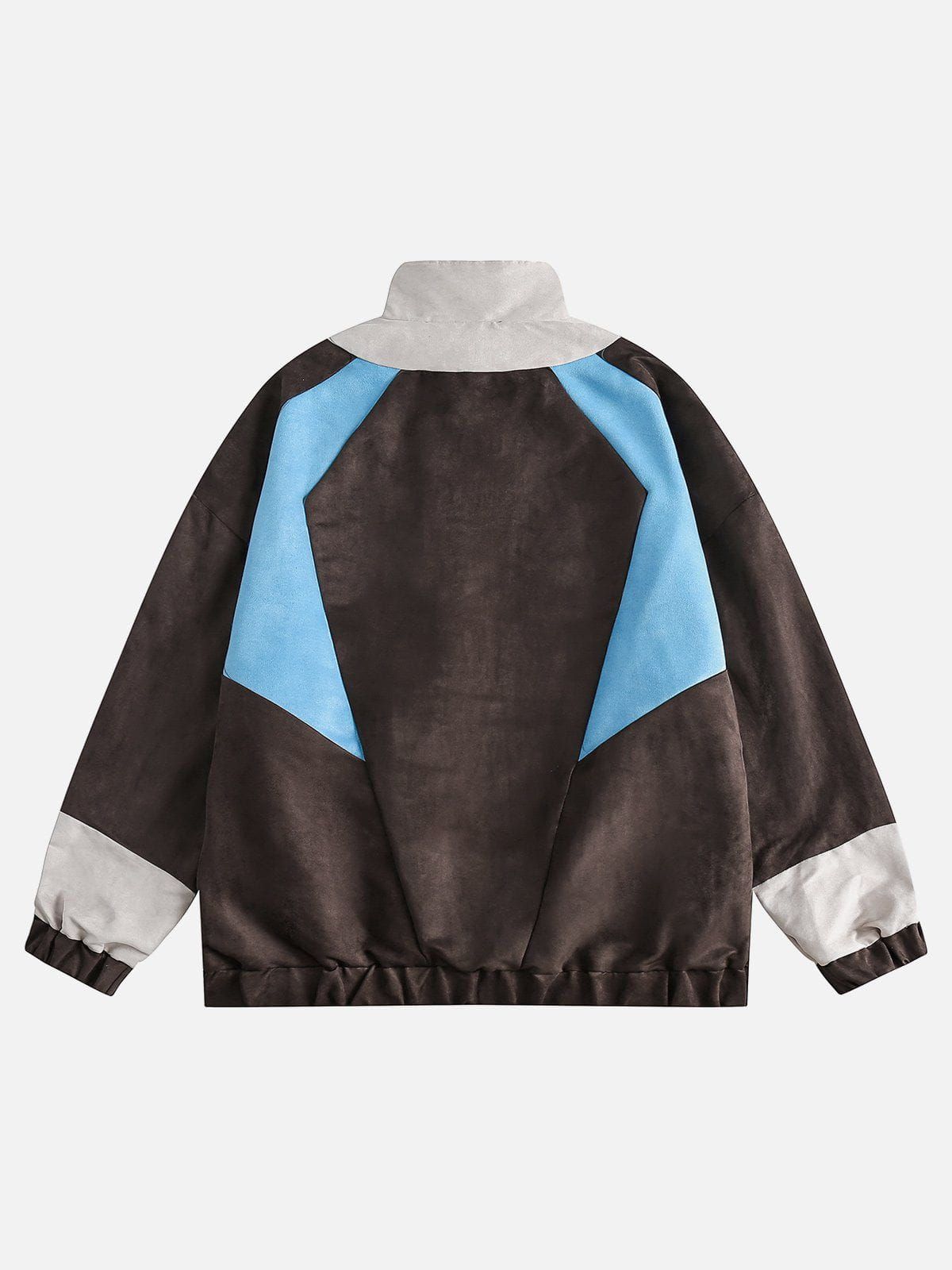 Aelfric Eden Patchwork Stand Collar Jacket sold by Aelfric Eden product image thumbnail 2