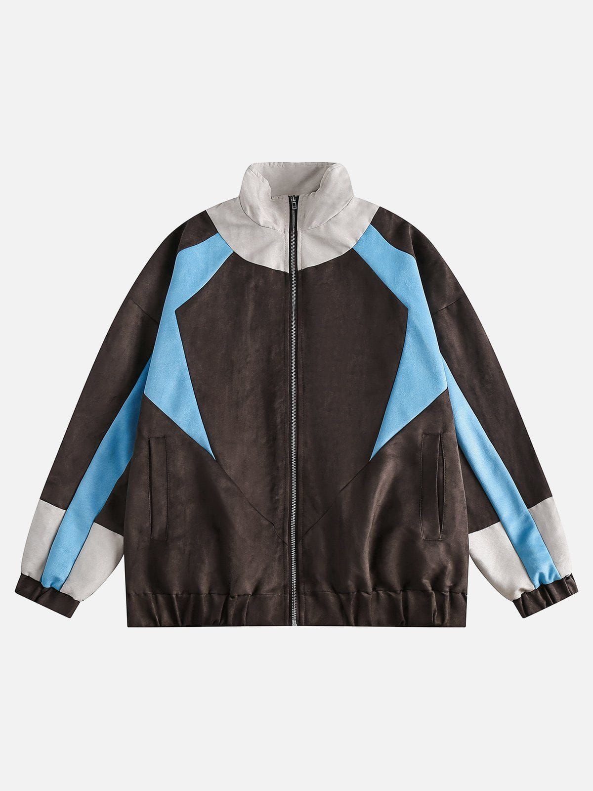 Aelfric Eden Patchwork Stand Collar Jacket sold by Aelfric Eden