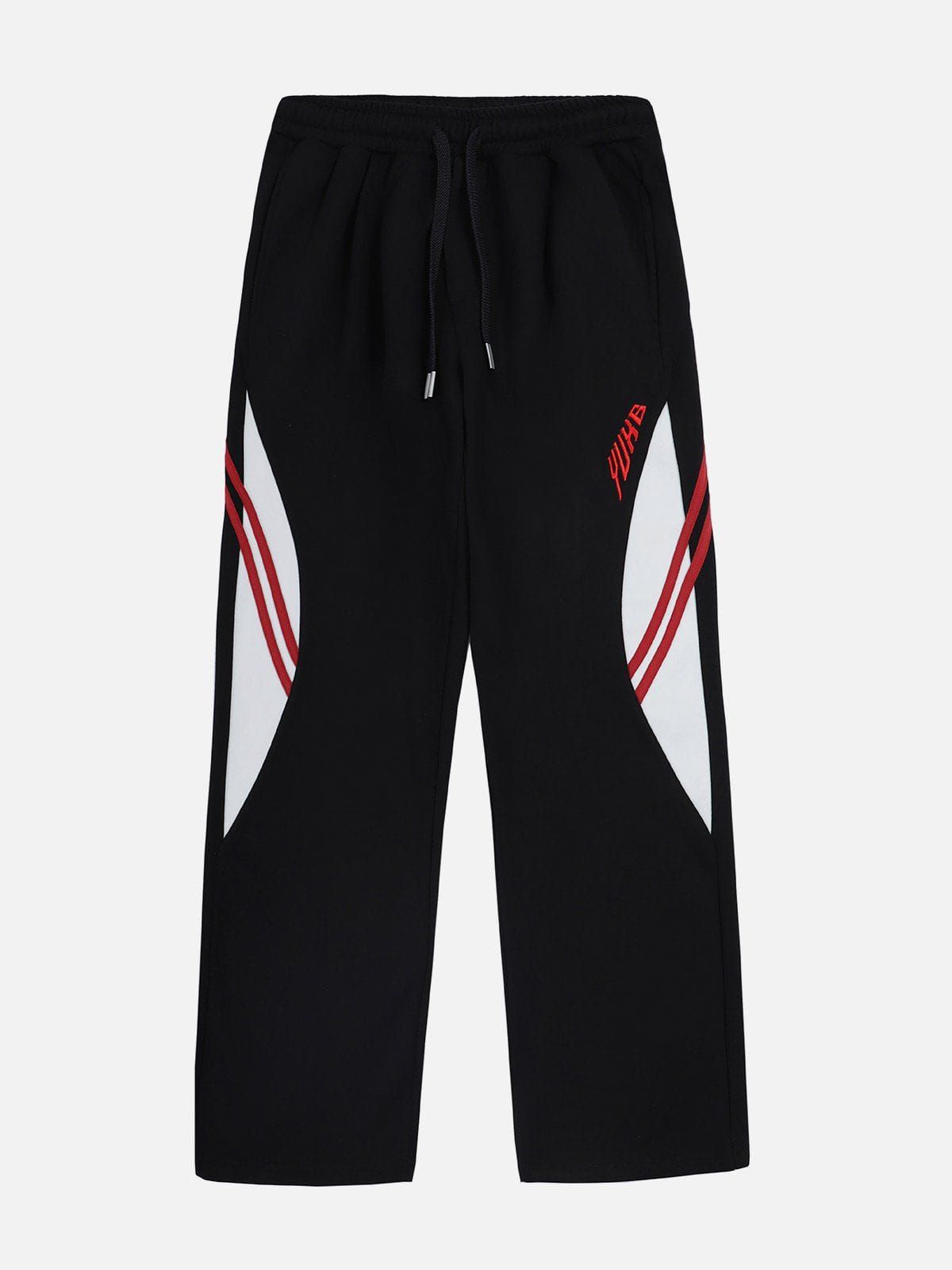 Aelfric Eden Color Blocking Stripe Patchwork Sweatpants sold by Aelfric Eden product image thumbnail 2