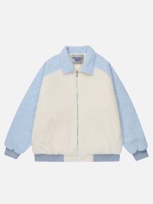 Aelfric Eden Color Blocking Vintage Sherpa Coat sold by Aelfric Eden