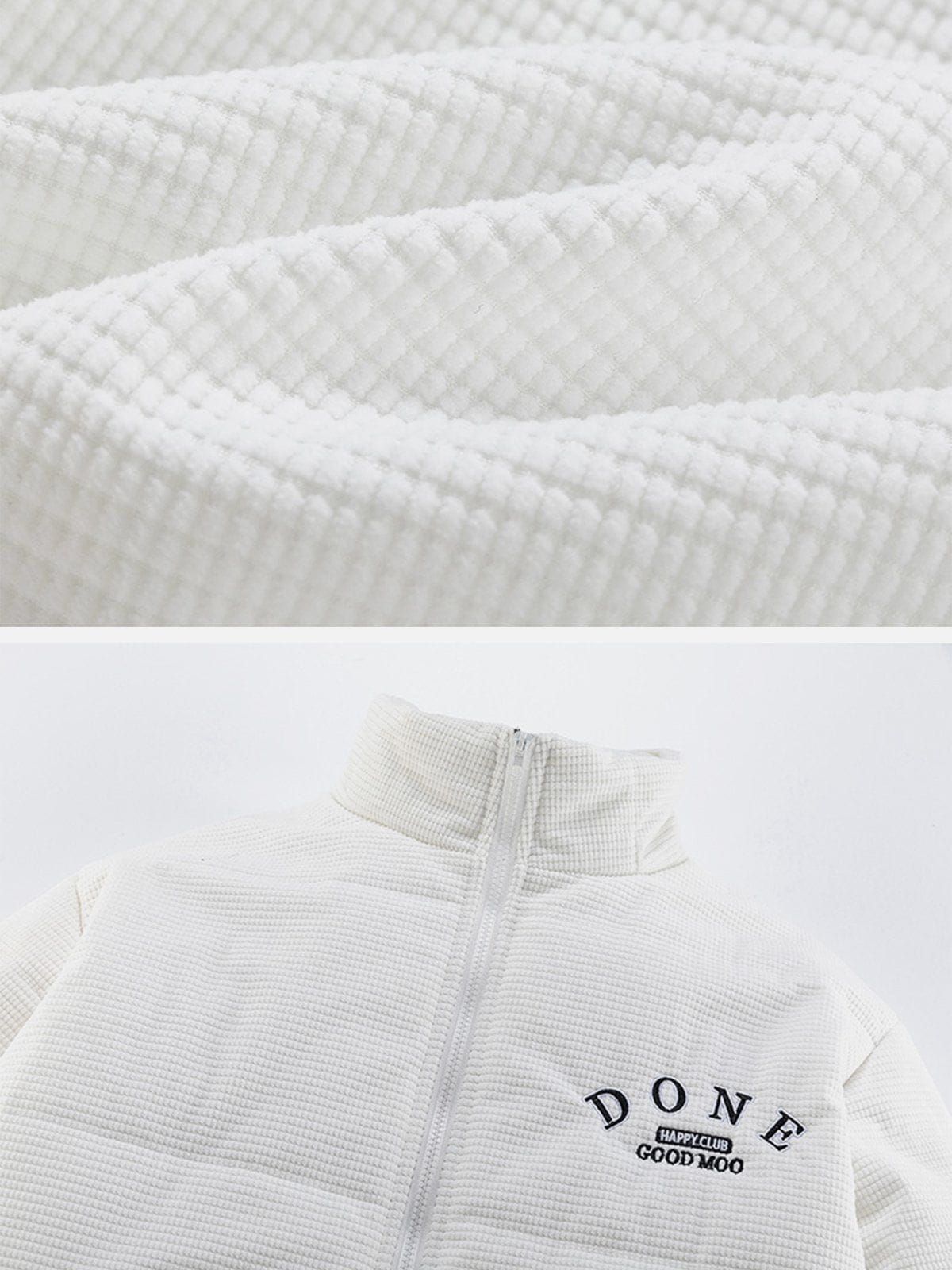 Aelfric Eden Solid Corduroy Embroidered Winter Coat sold by Aelfric Eden product image thumbnail 10