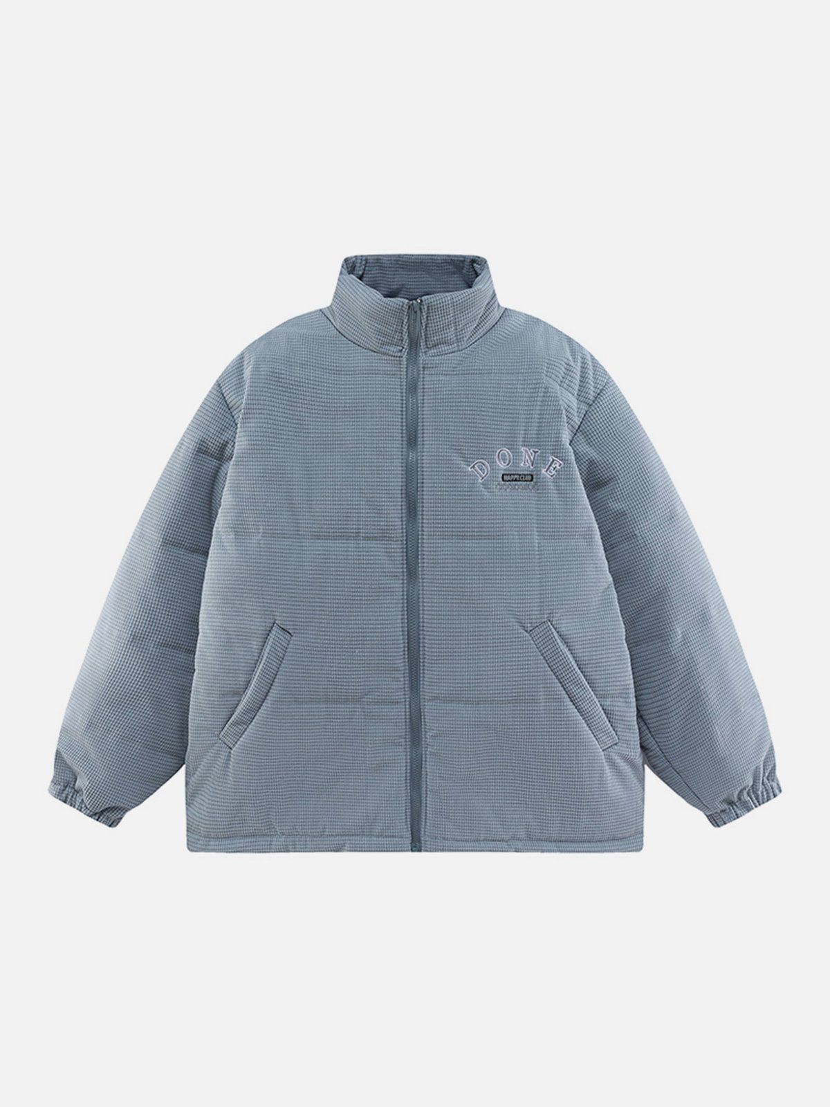 Aelfric Eden Solid Corduroy Embroidered Winter Coat sold by Aelfric Eden product image thumbnail 5