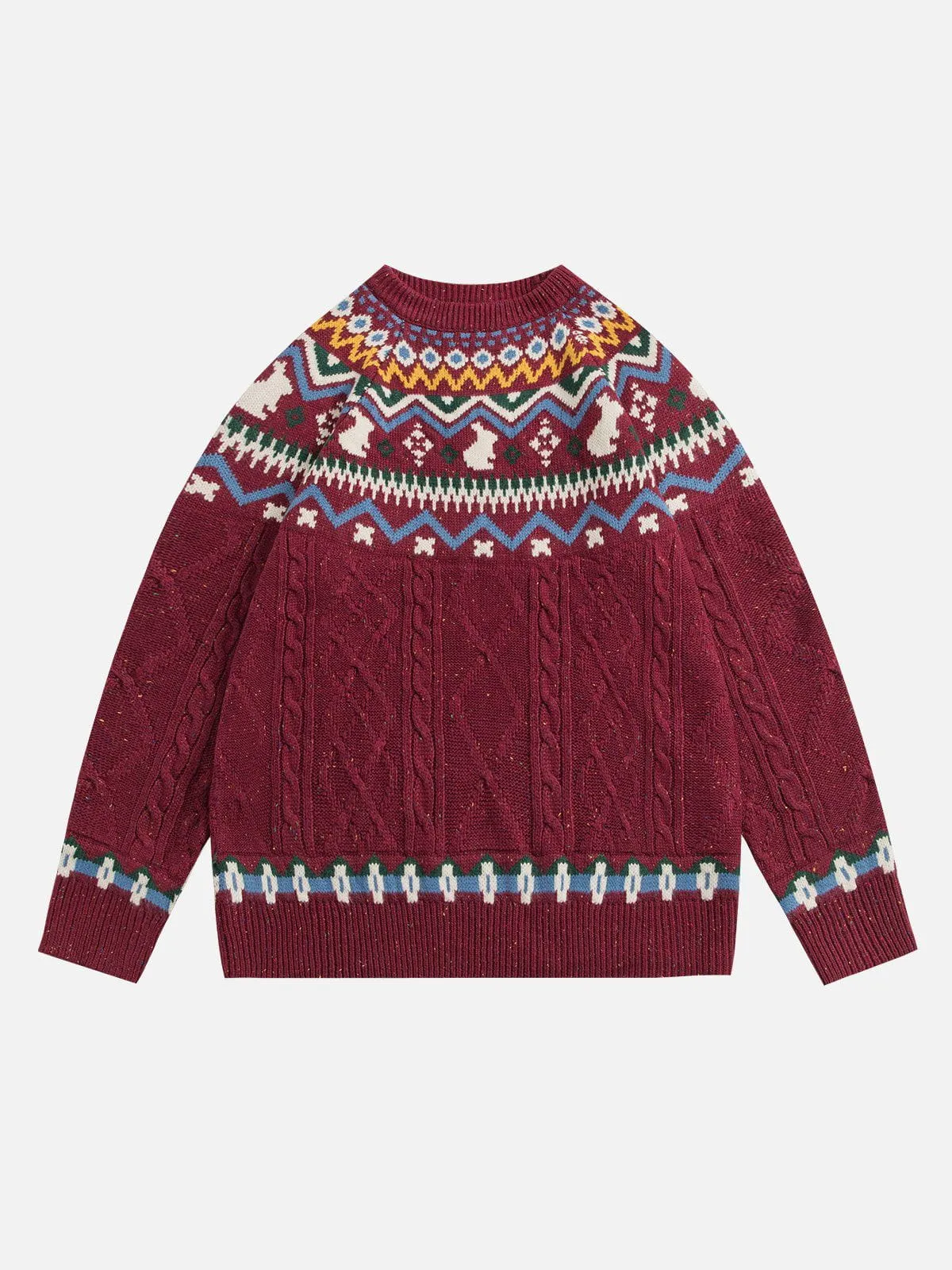 Aelfric Eden Fair Isle Knit Sweater sold by Aelfric Eden product image thumbnail 4