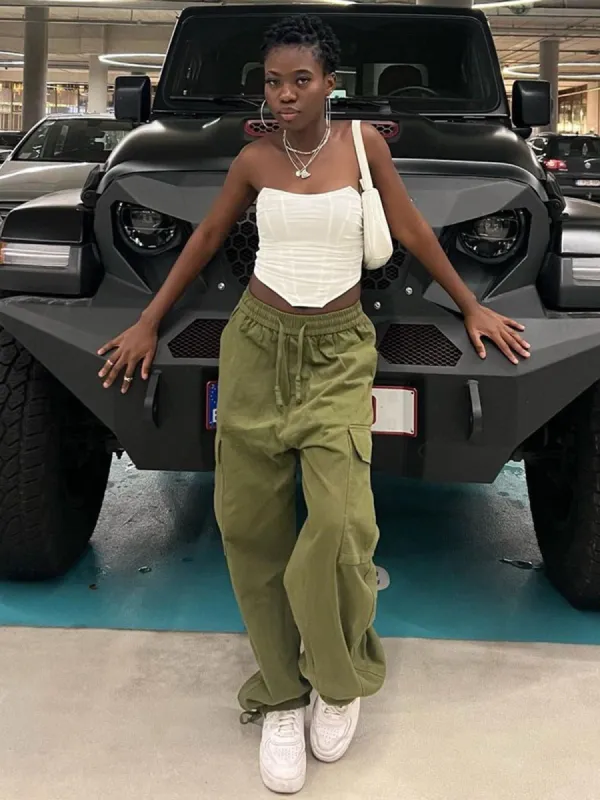 Aelfric Eden Vintage Baggy Cargo Pants sold by Aelfric Eden