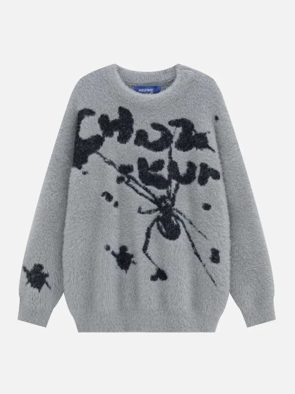 Aelfric Eden Spider Jacquard Sweater sold by Aelfric Eden