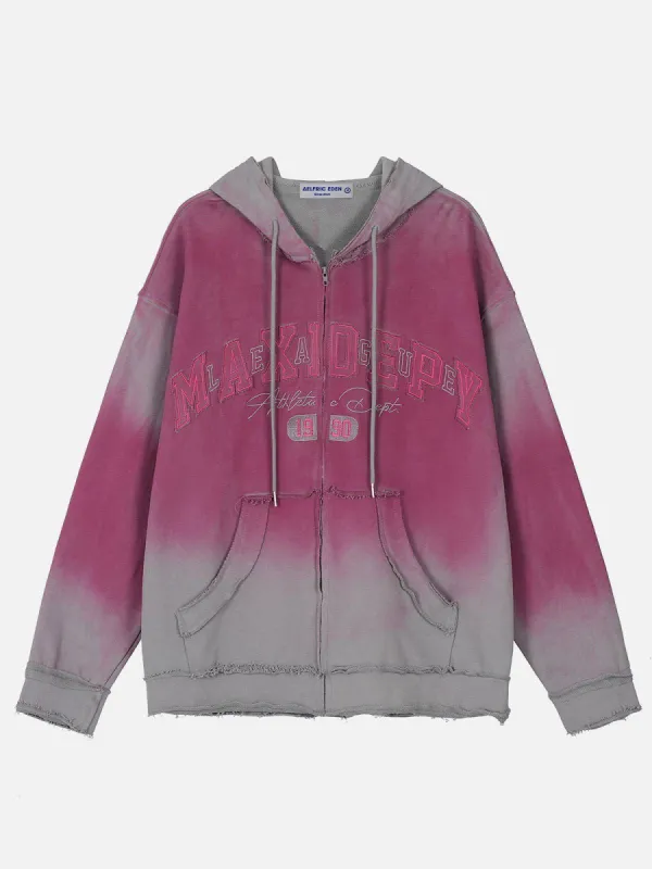 Aelfric Eden Fringe Dip-dye Hoodie sold by Aelfric Eden