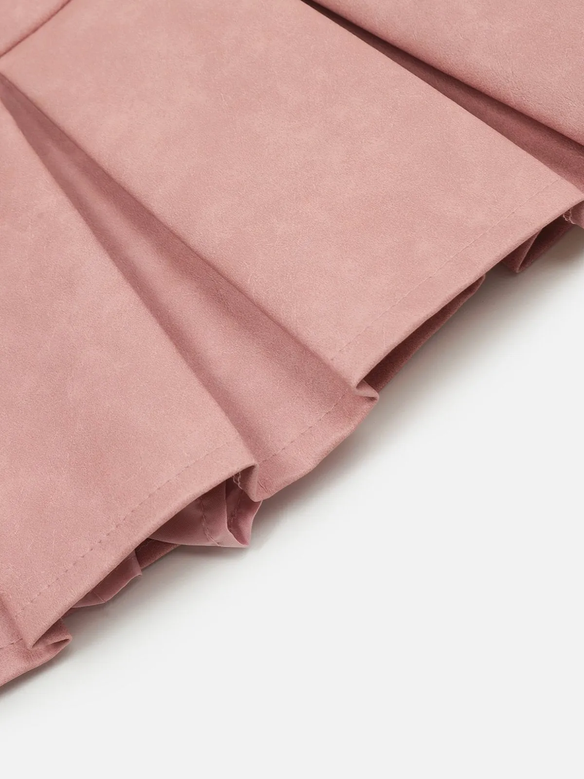 Aelfric Eden Embroidery Bow Faux Leather Skirt sold by Aelfric Eden product image thumbnail 5