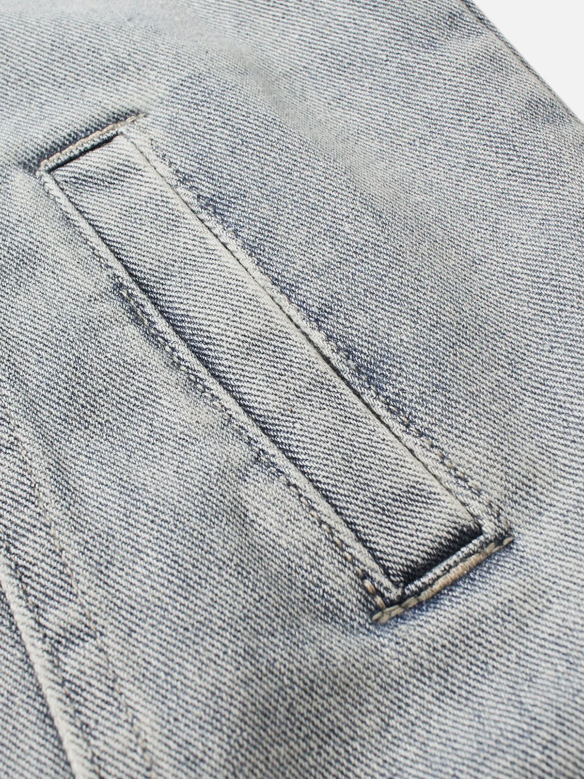 Aelfric Eden Fringe Star Washed Denim Jacket sold by Aelfric Eden product image thumbnail 4