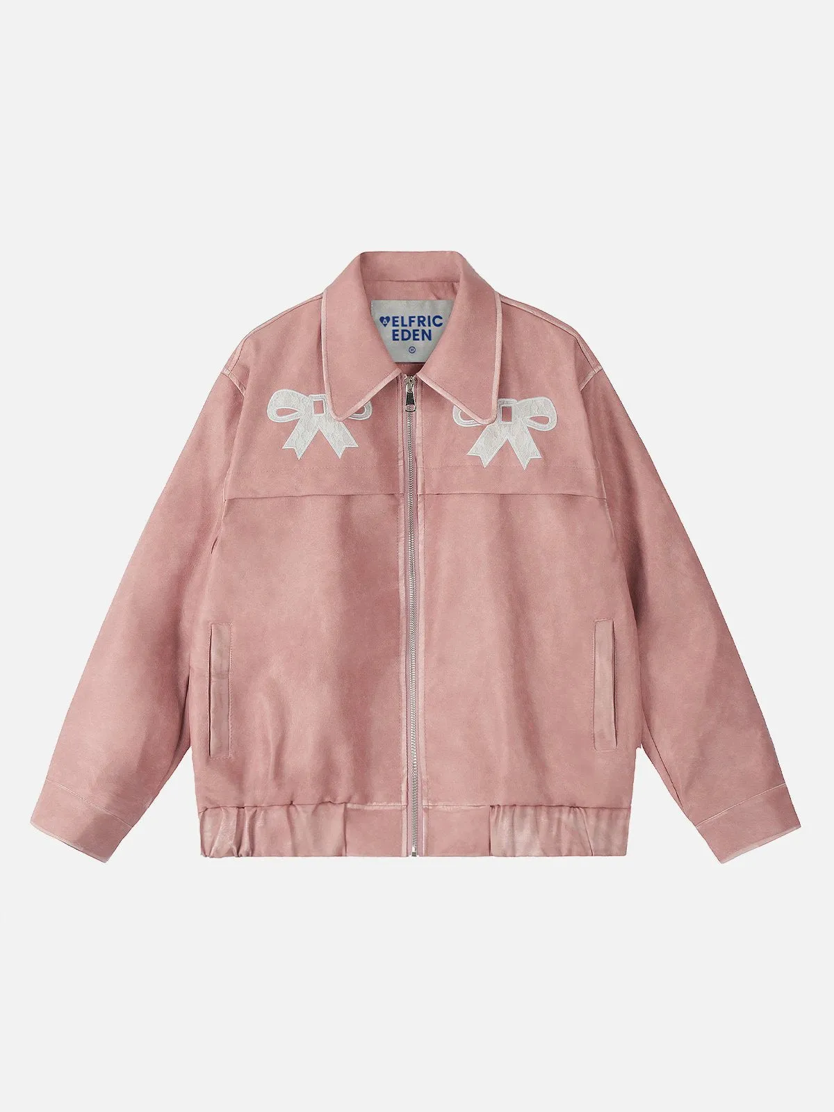 Aelfric Eden Bow Cropped Faux Leather Jacket sold by Aelfric Eden