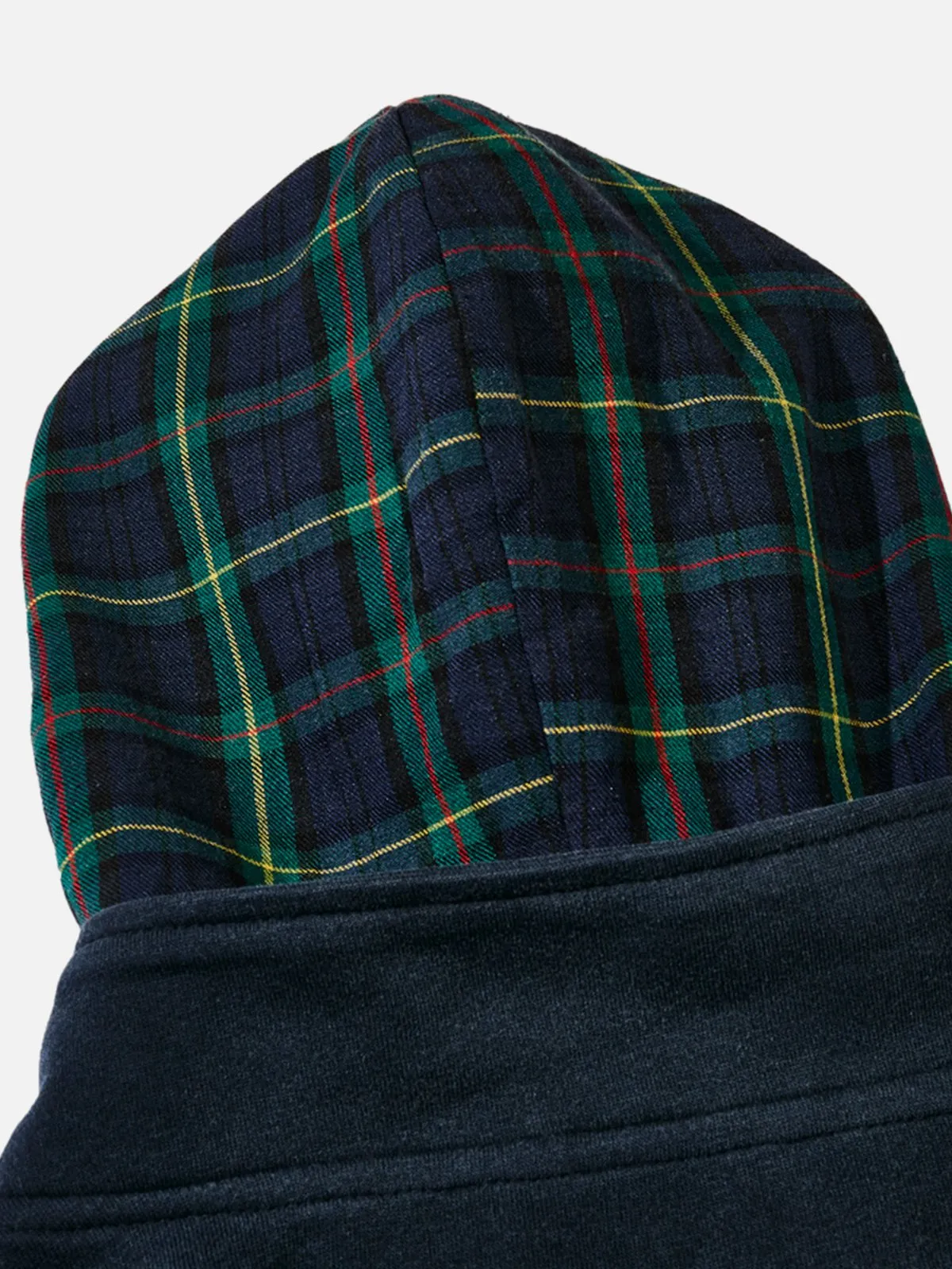 Aelfric Eden Basic Plaid Washed Zip Up Hoodie sold by Aelfric Eden product image thumbnail 4