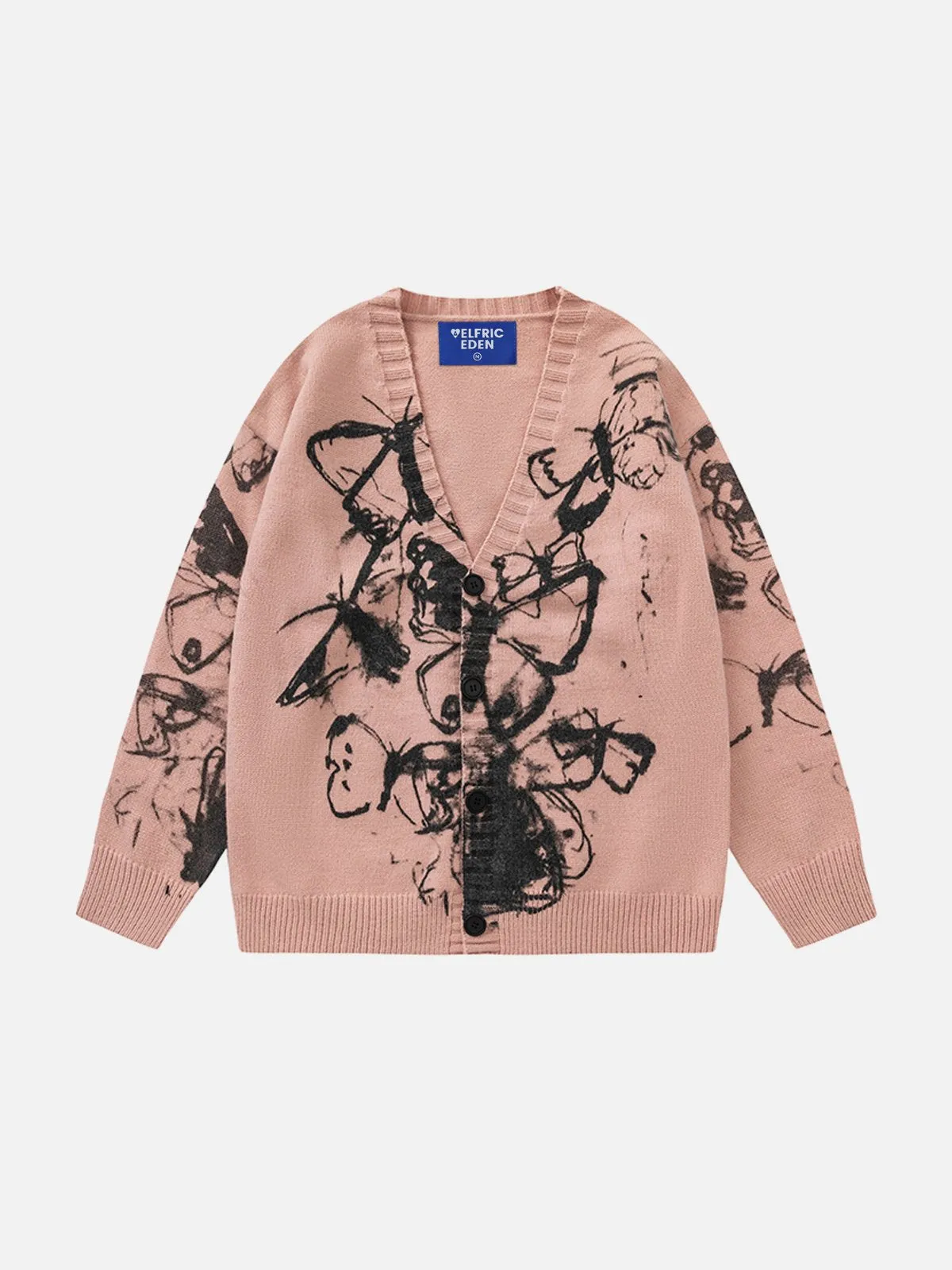 Aelfric Eden Graffiti Butterfly Cardigan sold by Aelfric Eden product image thumbnail 2