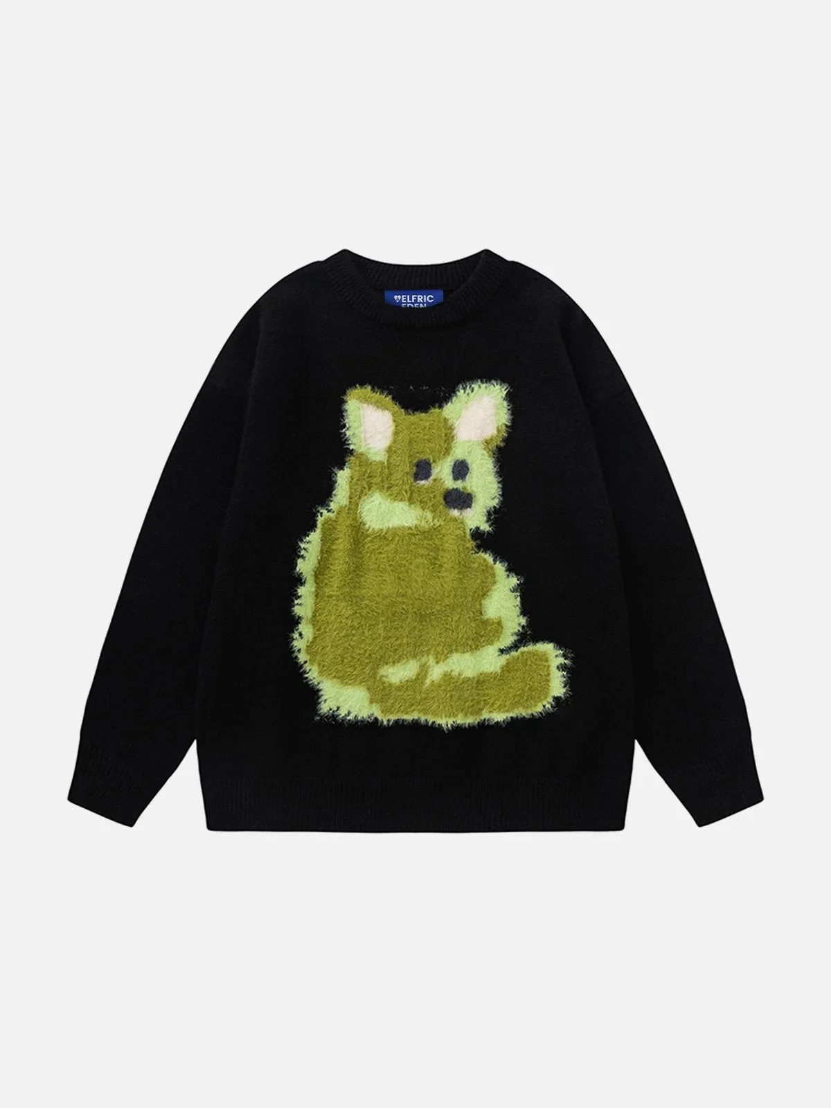 Aelfric Eden Cute Cartoon Dog Sweater sold by Aelfric Eden product image thumbnail 2
