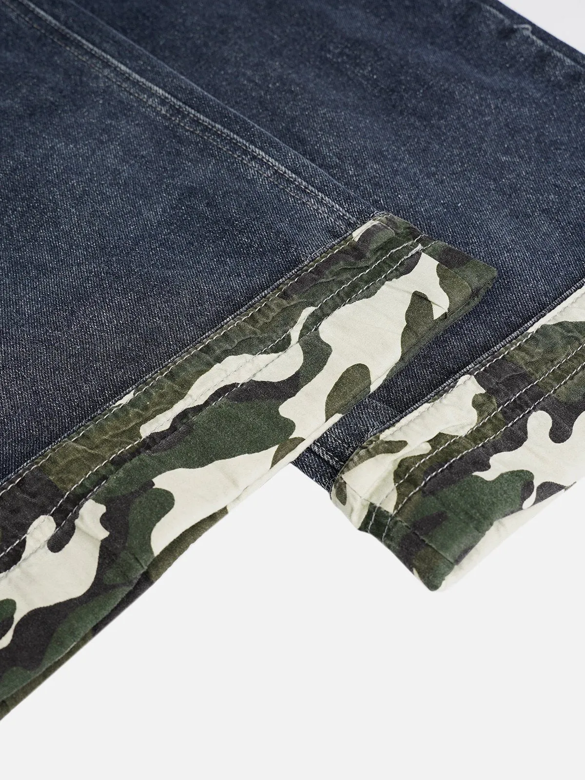 Aelfric Eden Camouflage Cuffed Jeans sold by Aelfric Eden product image thumbnail 4