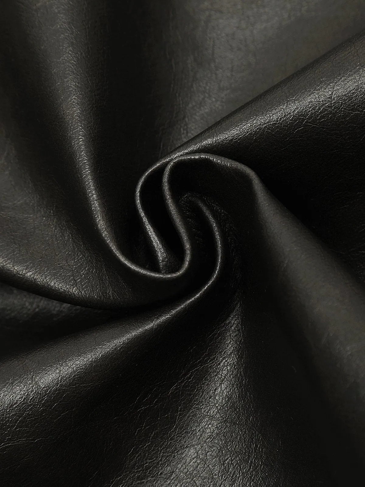 Aelfric Eden Fold-Over Washed Faux Leather Jacket sold by Aelfric Eden product image thumbnail 4