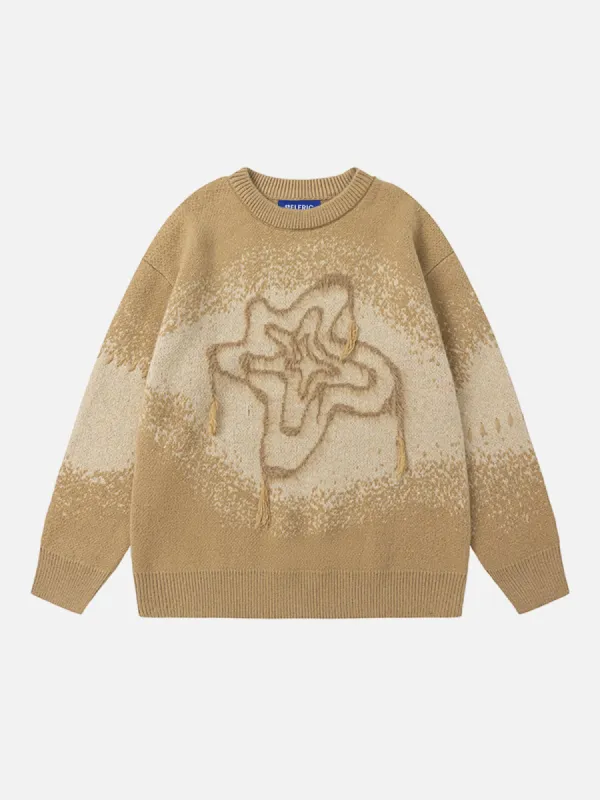 Aelfric Eden Gradient Tassel Sweater sold by Aelfric Eden