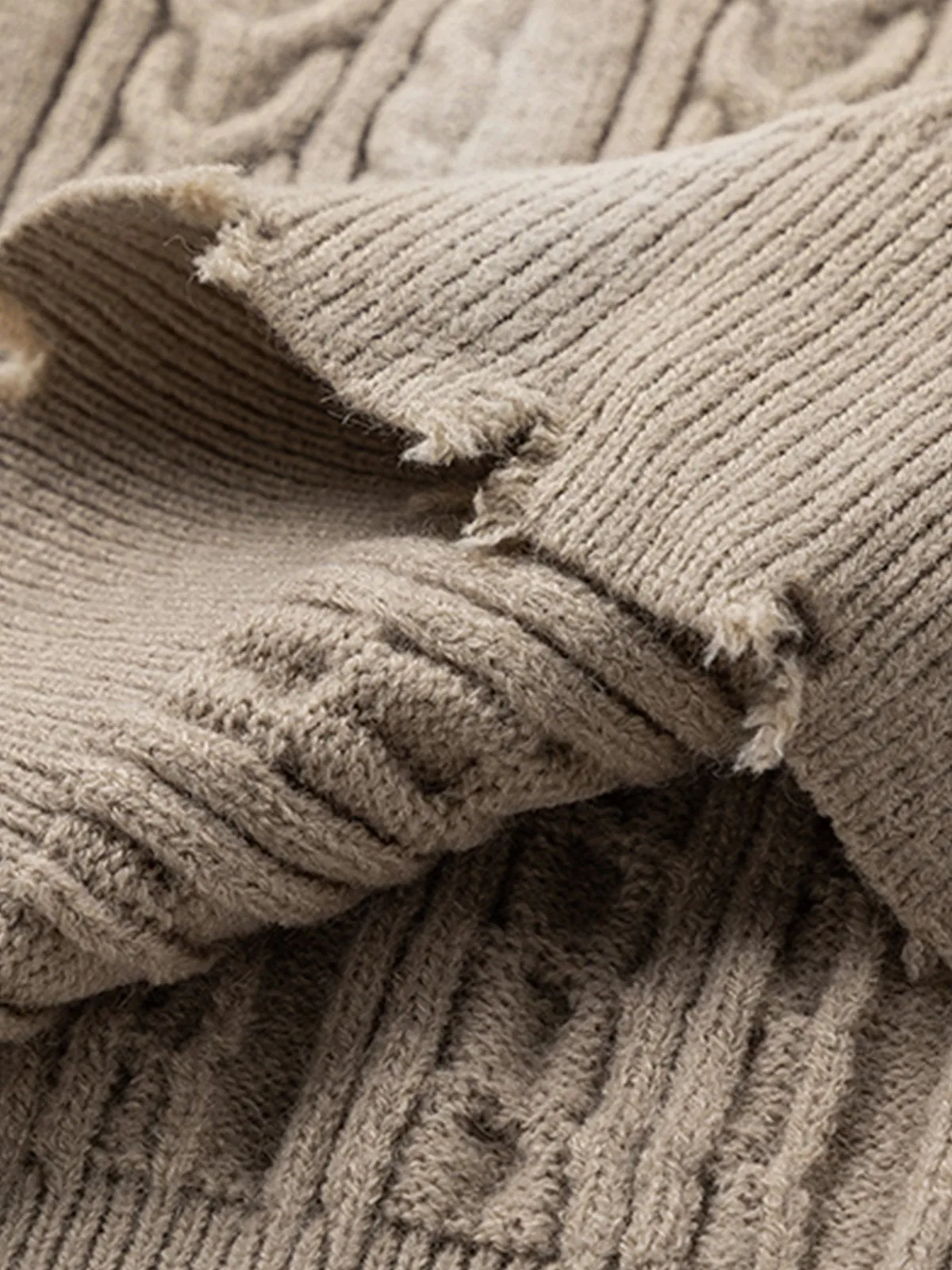 Aelfric Eden Solid Gradient V-Neck Sweater sold by Aelfric Eden product image thumbnail 5