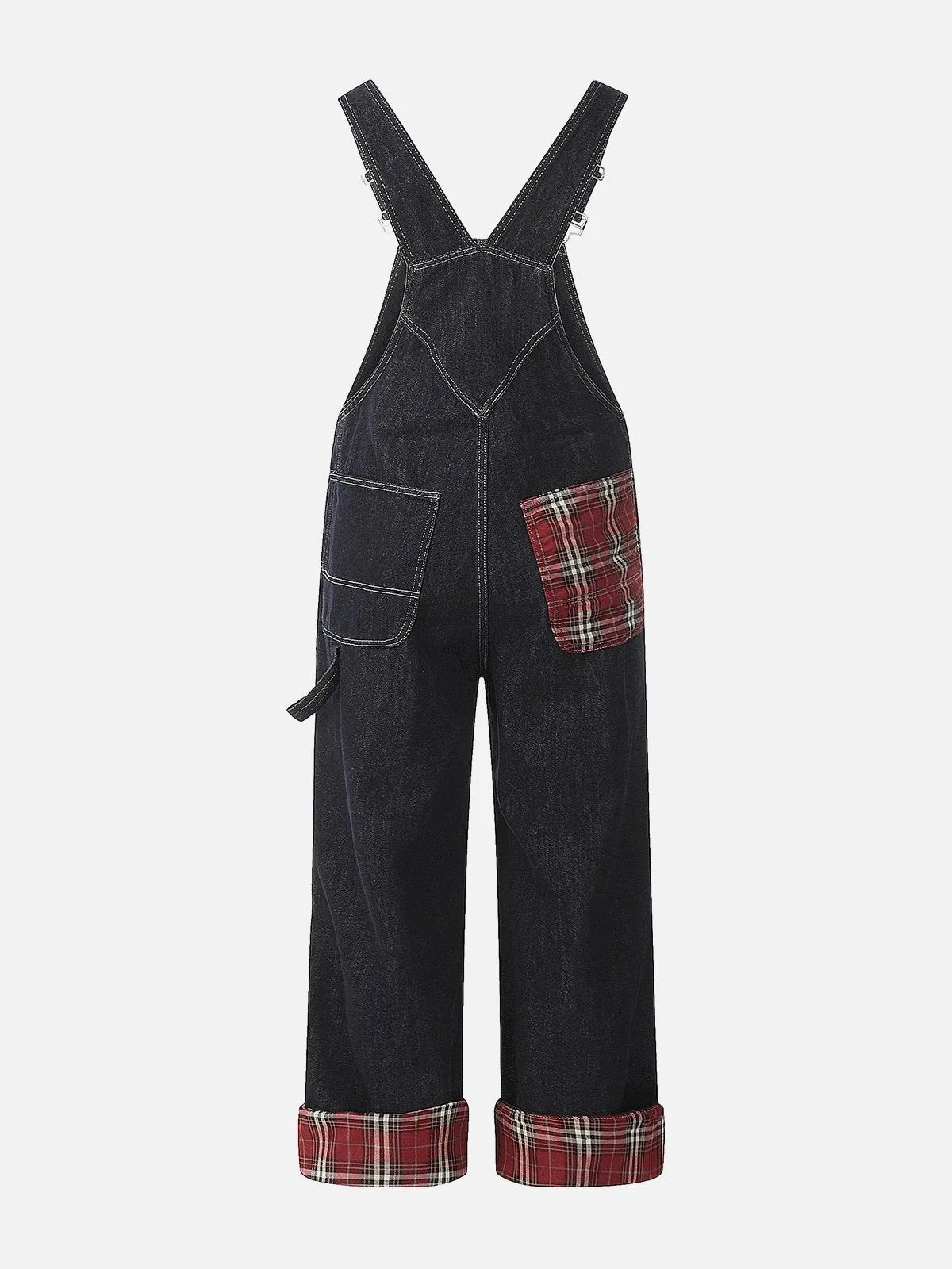 Aelfric Eden Vintage Plaid Overalls sold by Aelfric Eden product image thumbnail 2