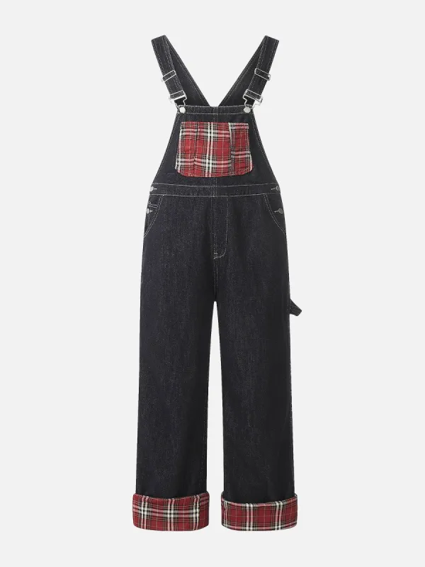 Aelfric Eden Vintage Plaid Overalls sold by Aelfric Eden