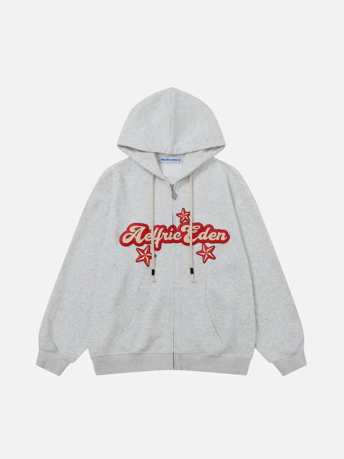 Aelfric Eden Star Foam Printing Zip Up Hoodie sold by Aelfric Eden