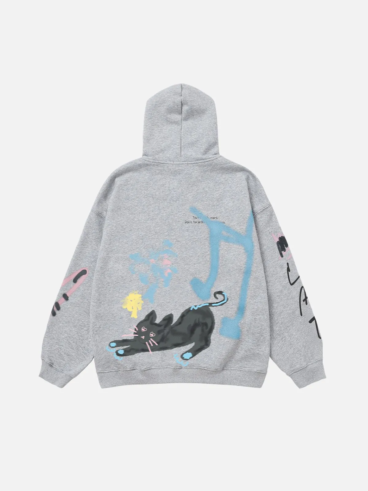 Aelfric Eden Oversized Cartoon Graffiti Hoodie sold by Aelfric Eden product image thumbnail 3