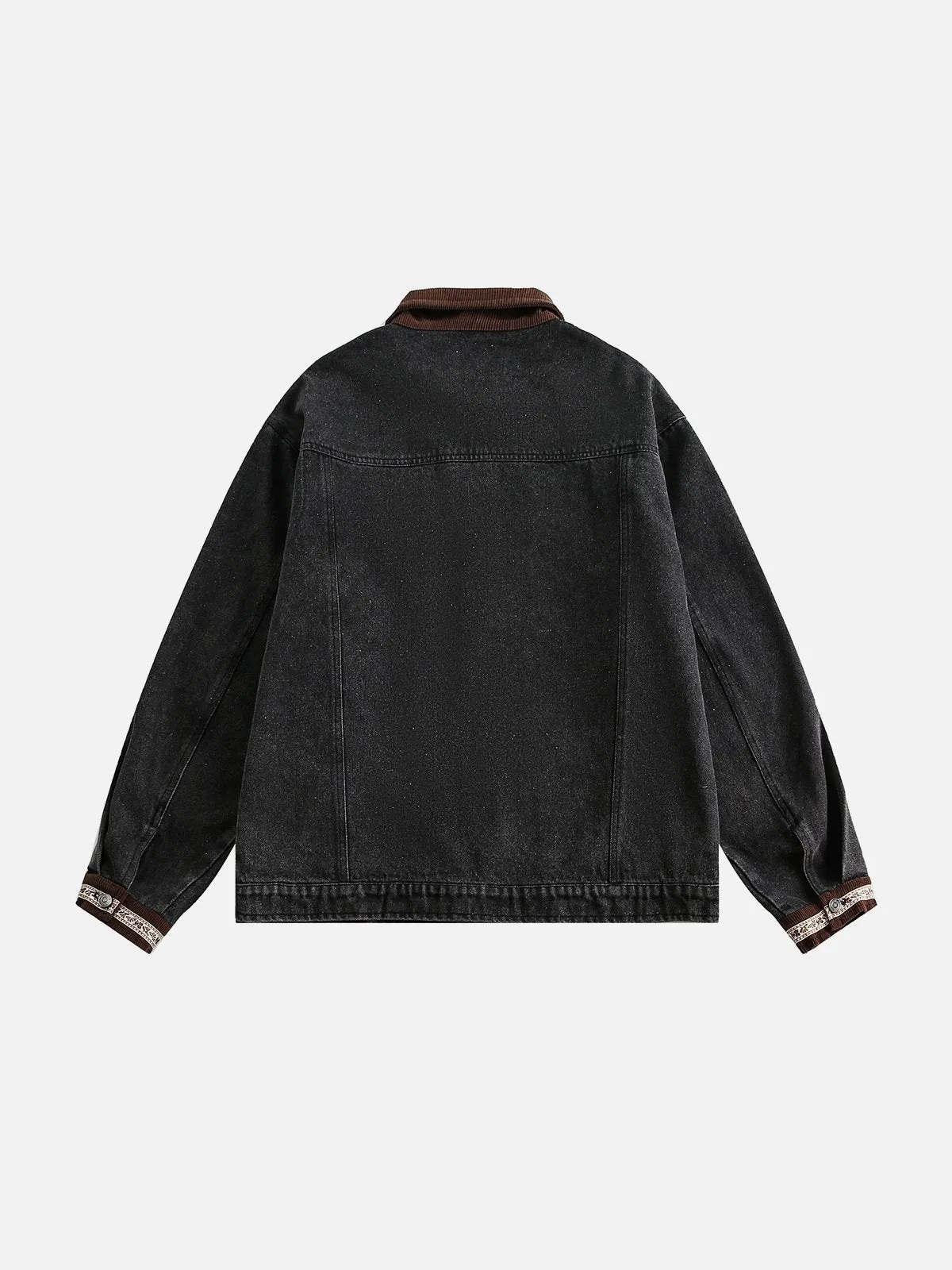 Aelfric Eden Corduroy Collar Denim Jacket sold by Aelfric Eden product image thumbnail 2