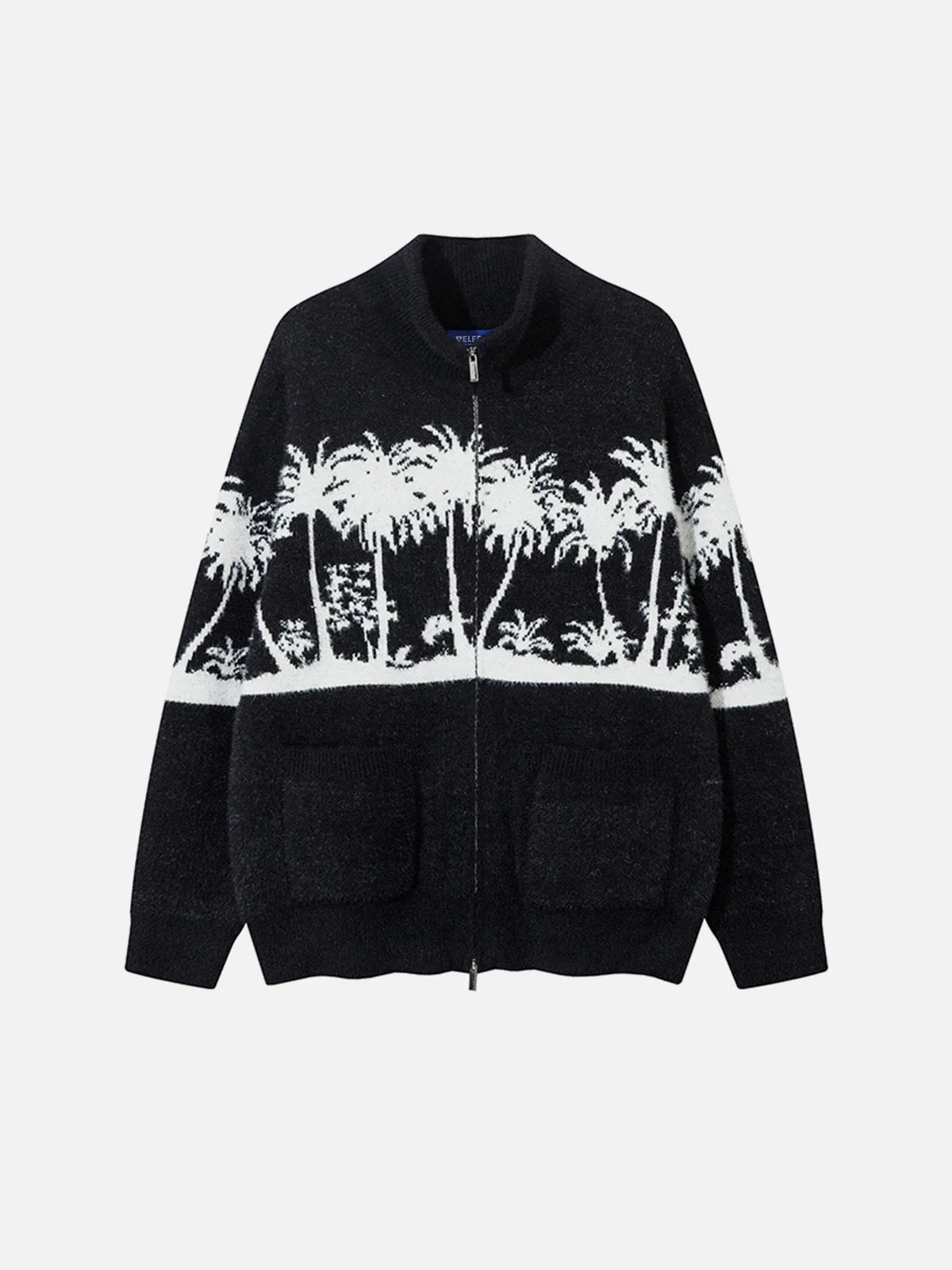 Aelfric Eden Coconut Tree Zip Up Cardigan sold by Aelfric Eden product image thumbnail 2