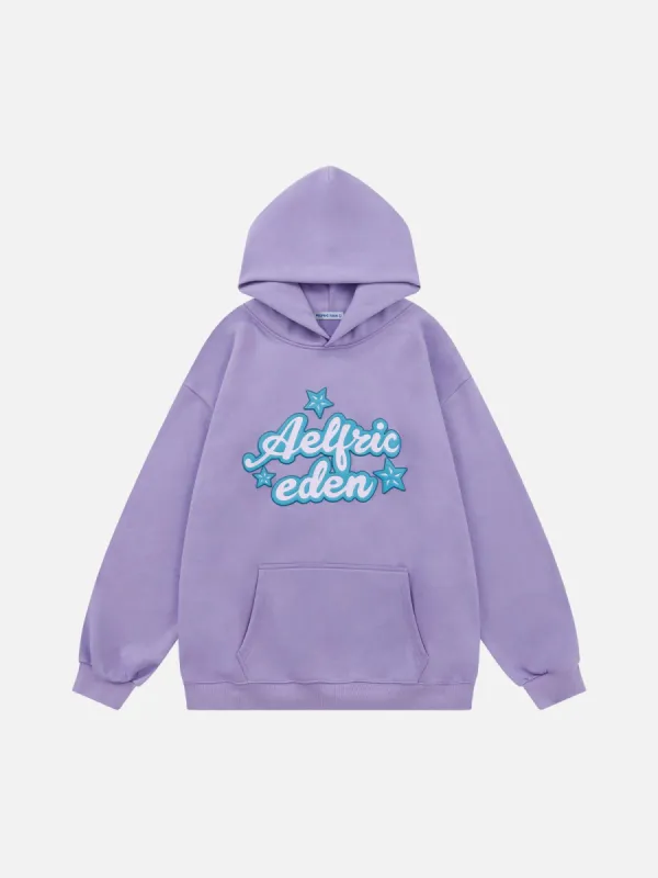 Aelfric Eden 3D Star Print Hoodie sold by Aelfric Eden