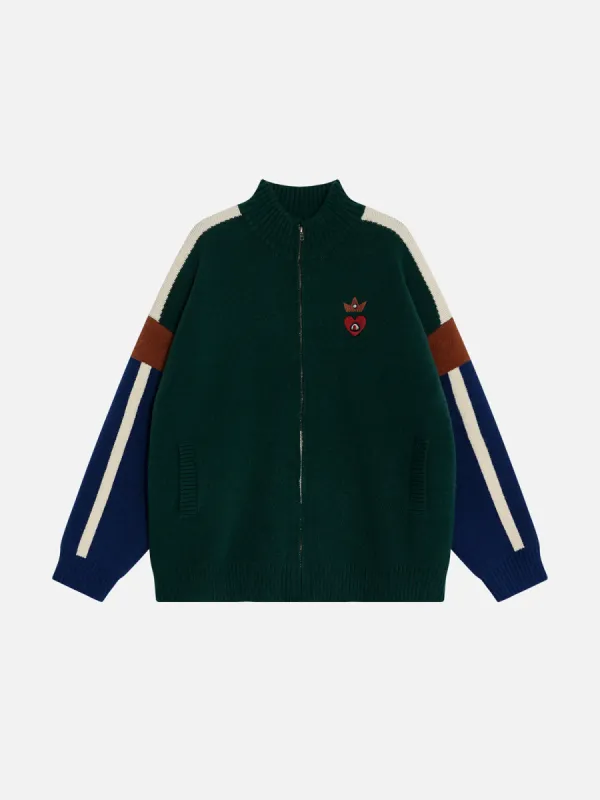 Aelfric Eden Retro Zip Up Cardigan sold by Aelfric Eden