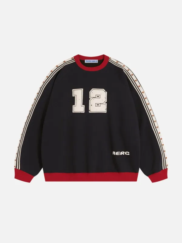 Aelfric Eden Color Blocking Athleisure Sweatshirt sold by Aelfric Eden